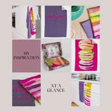 Laden und Abspielen von Videos im Galerie-Viewer, Macaron & Instagram Geschirrtücher (2er Set)