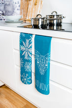 Laden Sie das Bild in den Galerie-Viewer, ❄Winter Edition❄ Snowstars & Elk Geschirrtücher (2er Set)