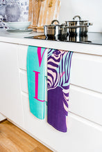 Laden Sie das Bild in den Galerie-Viewer, Zebra & Wild Geschirrtücher (2er Set)