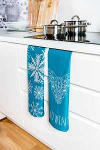 ❄Winter Edition❄ Snowstars & Elk Geschirrtücher (2er Set)