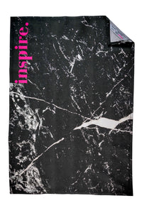 Marble white & Marble black Geschirrtücher (2er Set)