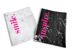 Marble white & Marble black Geschirrtücher (2er Set)